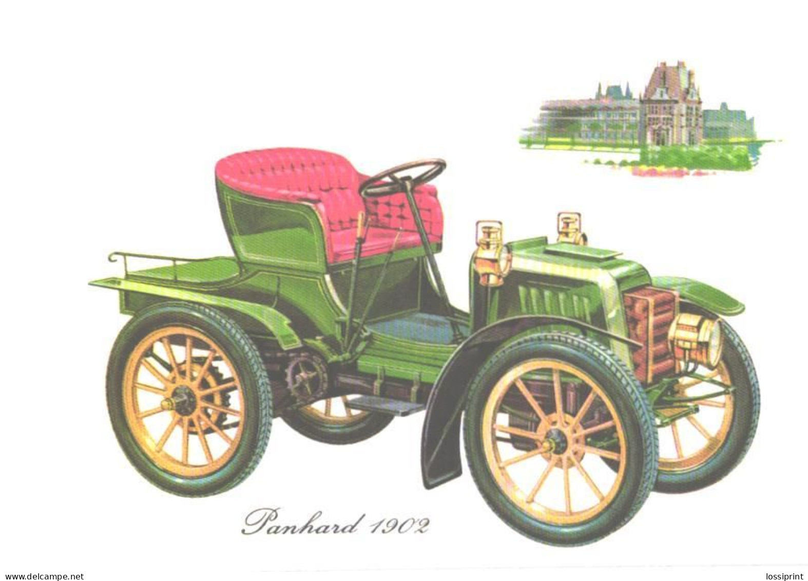 Old Car Panhard 1902 - Voitures De Tourisme