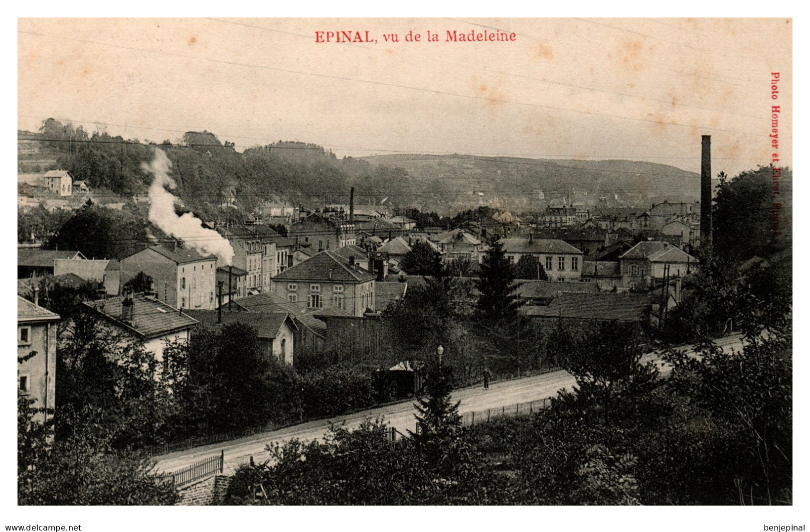 Epinal, Vu De La Madeleine - Andere & Zonder Classificatie