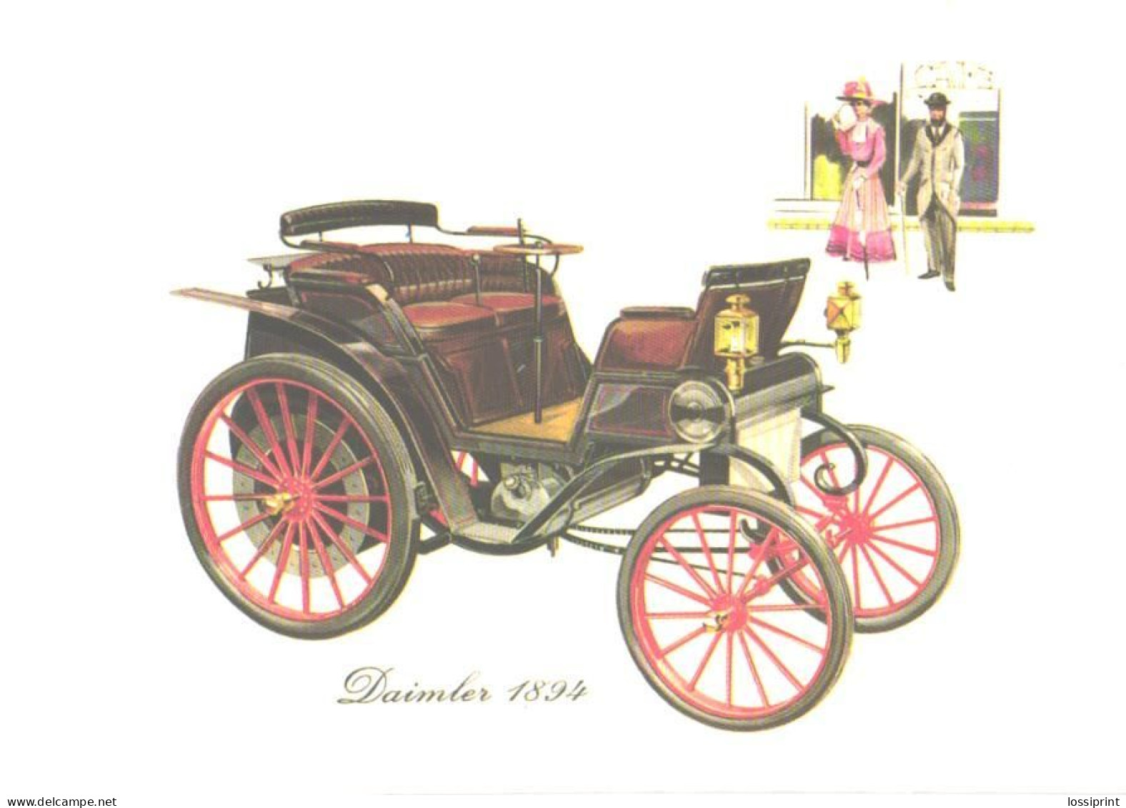 Old Car Daimler 1894 - Voitures De Tourisme