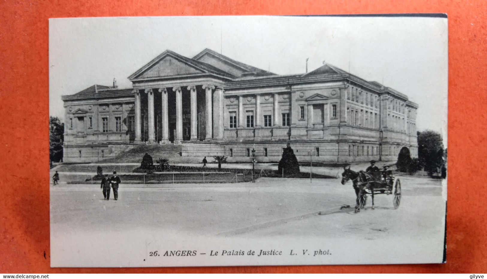 CPA (49) Angers. Le Palais De Justice. Animation. (7A.n°151) - Angers