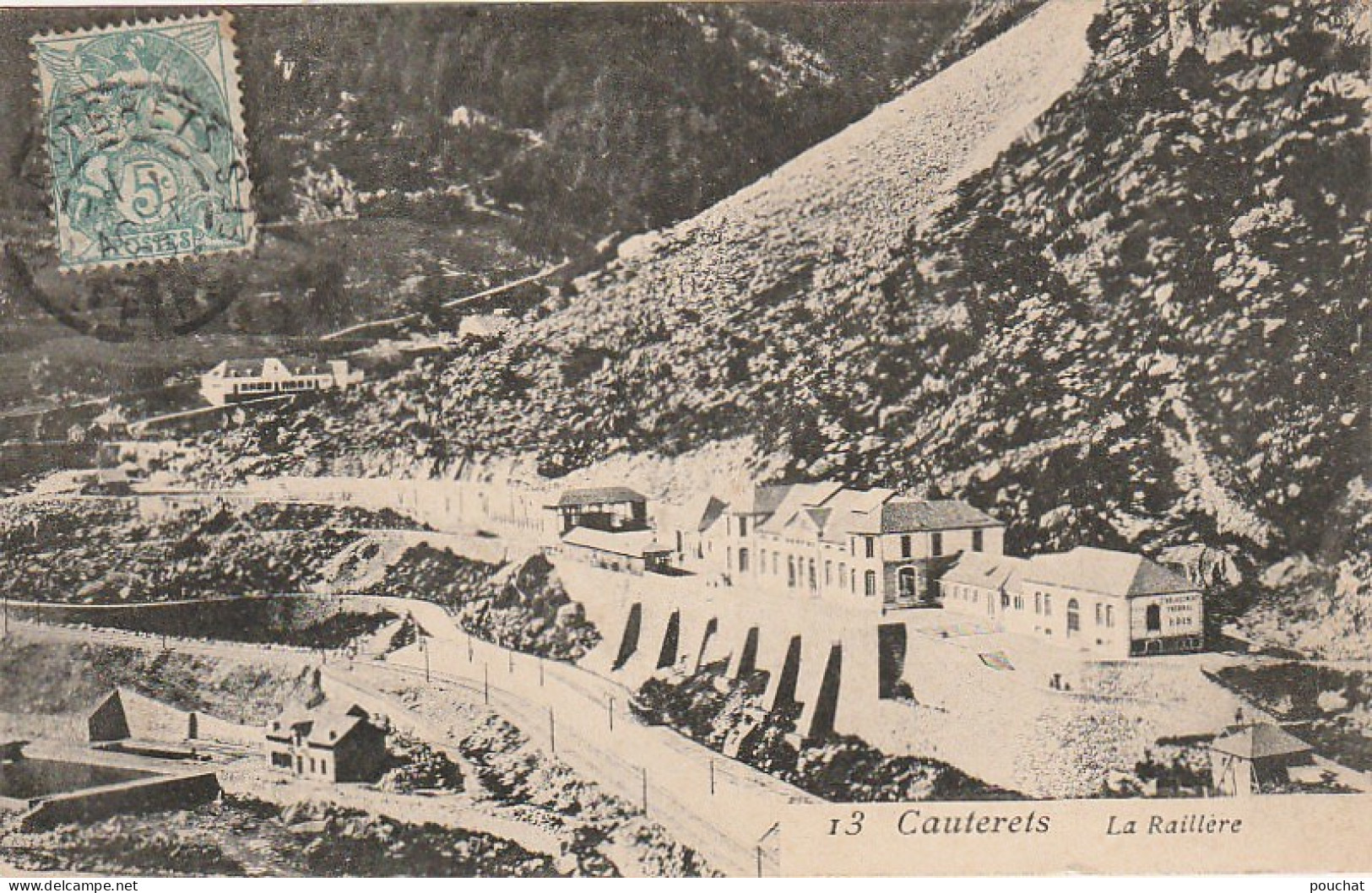 GU Nw -(65) CAUTERETS -  LA RAILLERE  -  2 SCANS - Cauterets