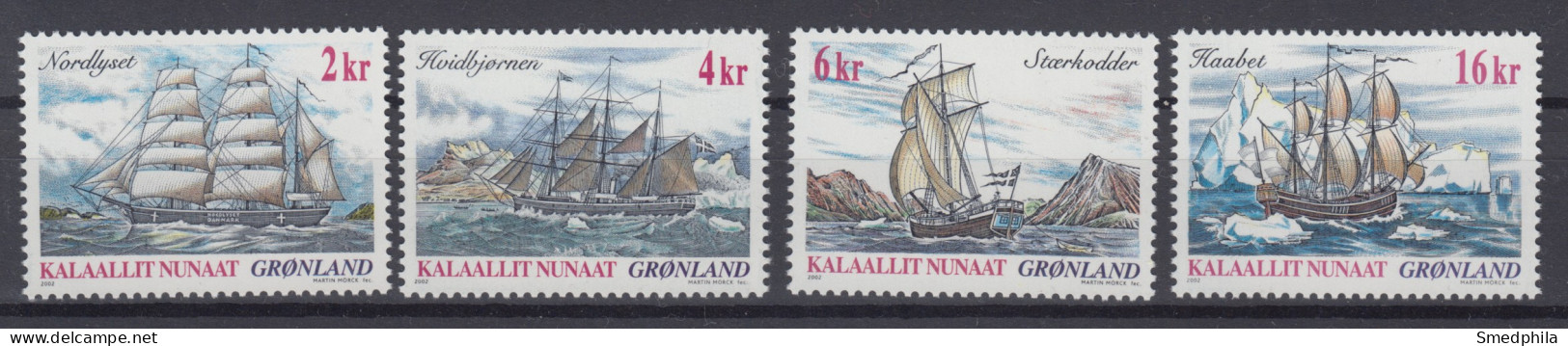 Greenland 2002 - Michel 381-384 MNH ** - Unused Stamps