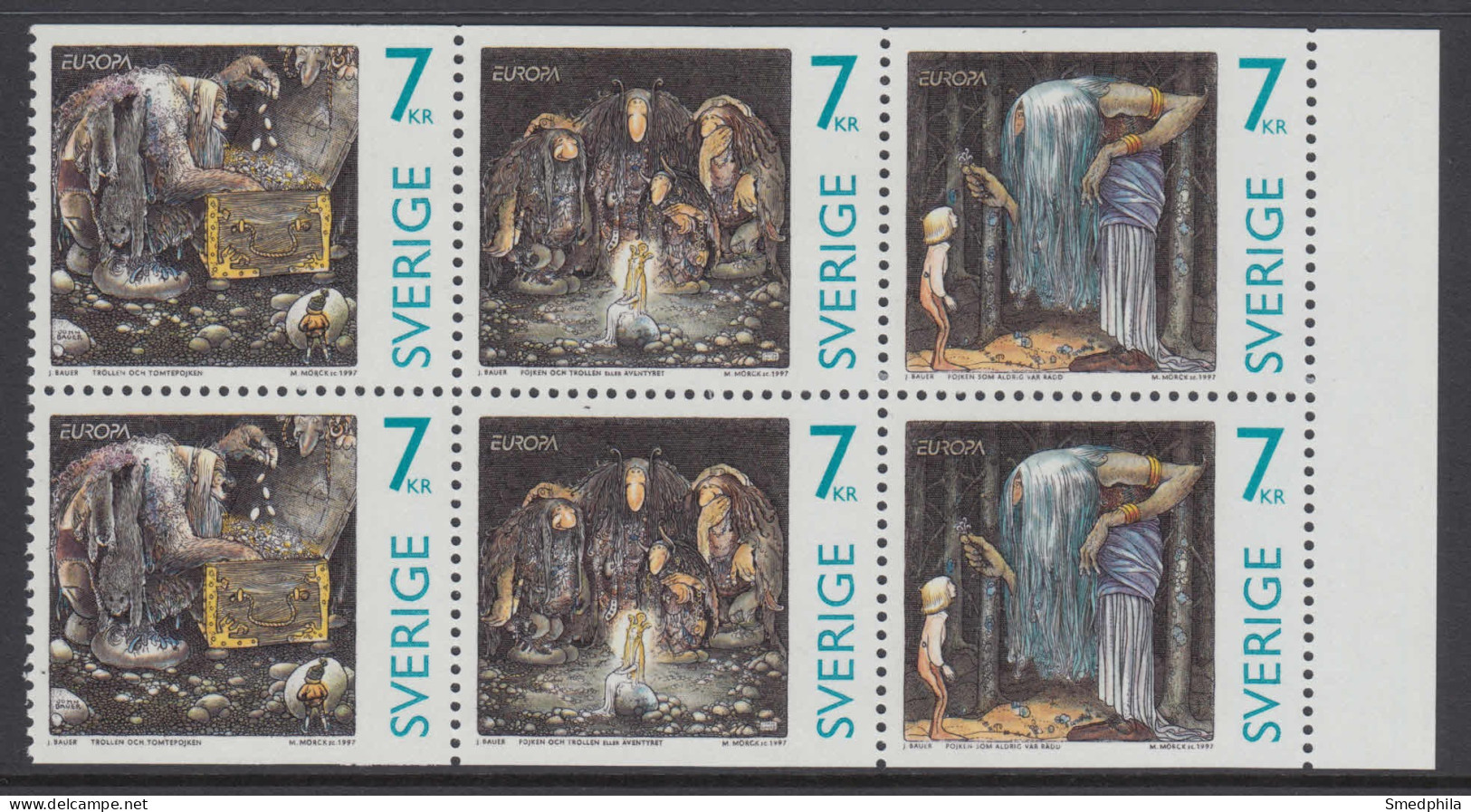 Sweden 1997 - Michel 2001-2003 MNH ** - Neufs