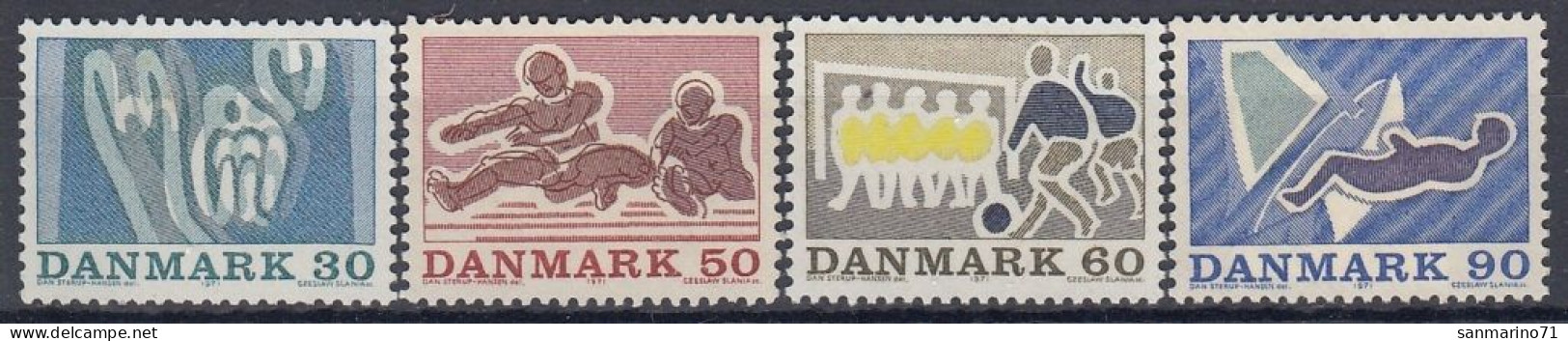 DENMARK 514-517,unused (**) - Unclassified