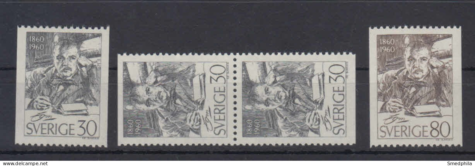 Sweden 1960 - Michel 455-456 MNH ** - Unused Stamps