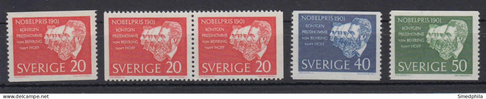 Sweden 1961 - Michel 482-484 MNH ** - Unused Stamps