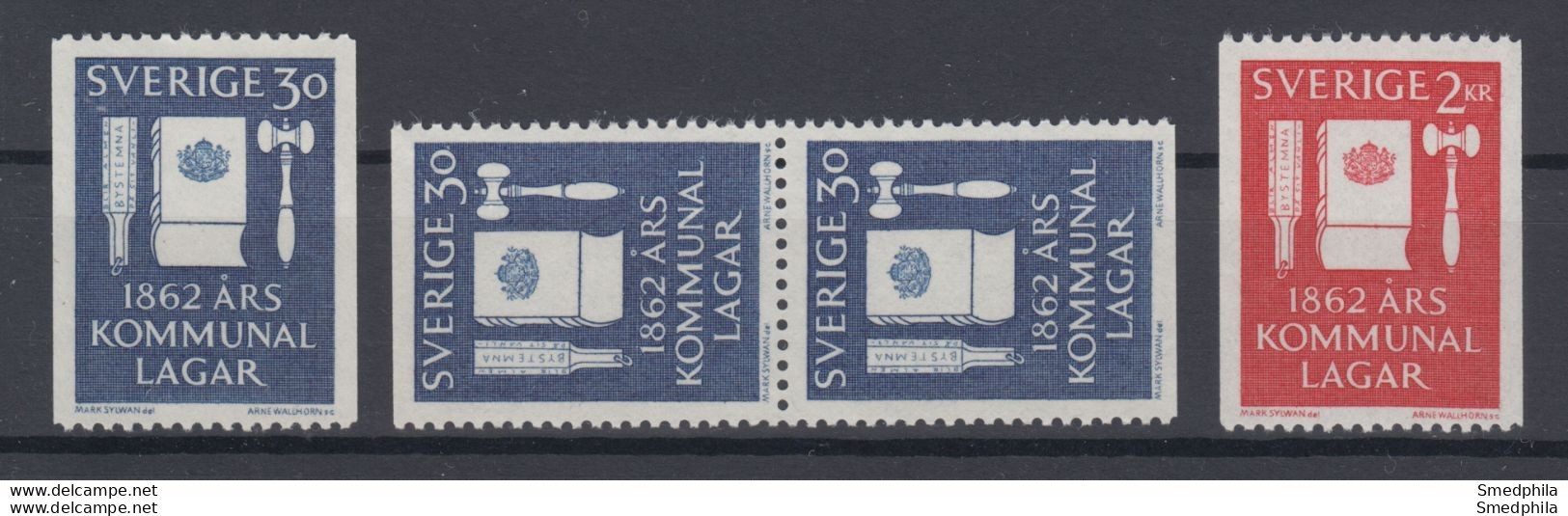 Sweden 1962 - Michel 487-488 MNH ** - Neufs