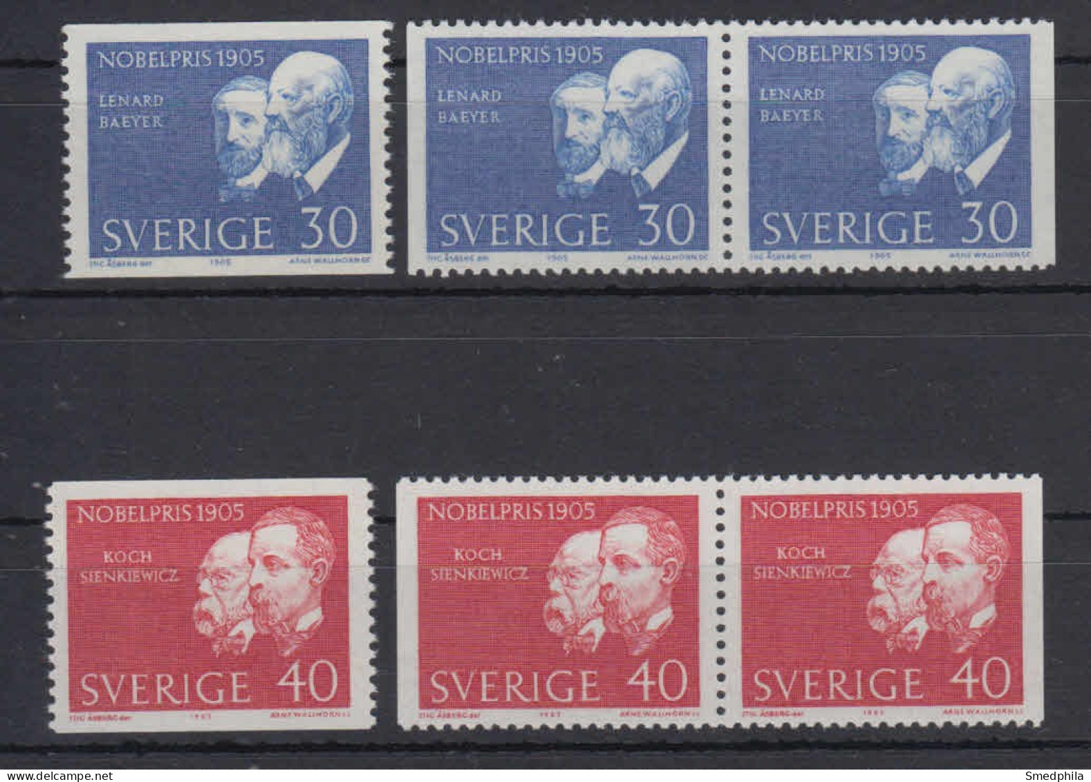 Sweden 1965 - Michel 542-543 MNH ** - Ungebraucht