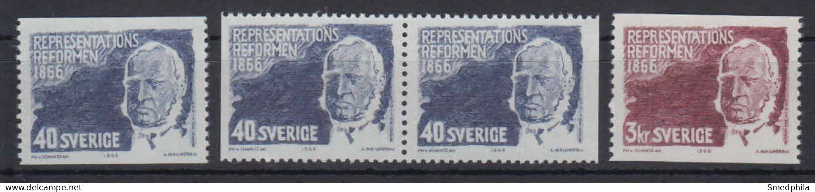 Sweden 1966 - Michel 553-554 MNH ** - Nuovi