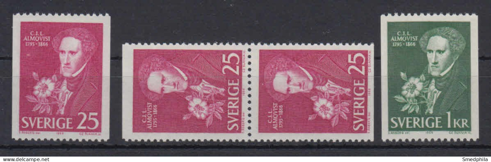 Sweden 1966 - Michel 558-559 MNH ** - Ungebraucht