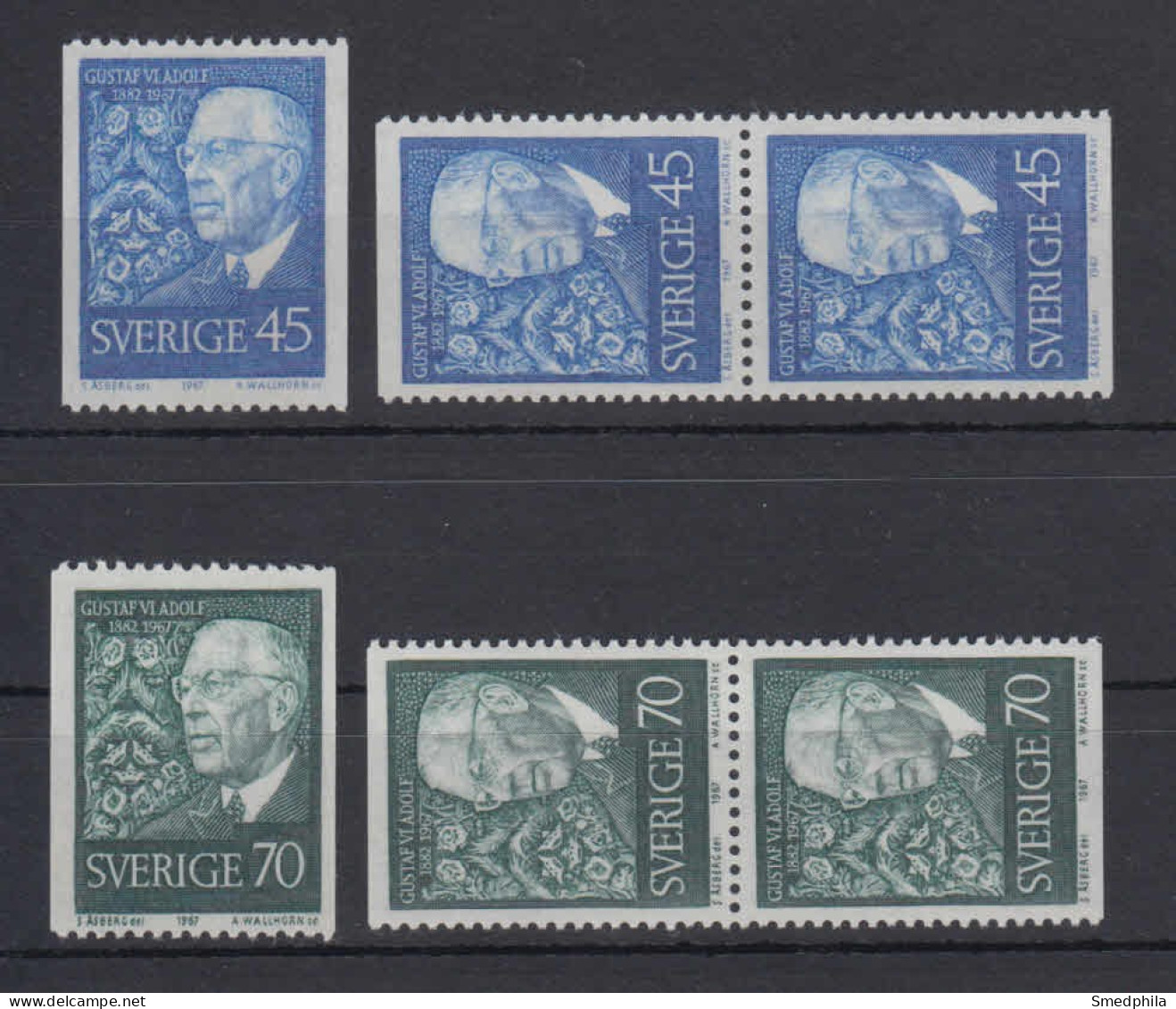 Sweden 1967 - Michel 594-595 MNH ** - Ongebruikt