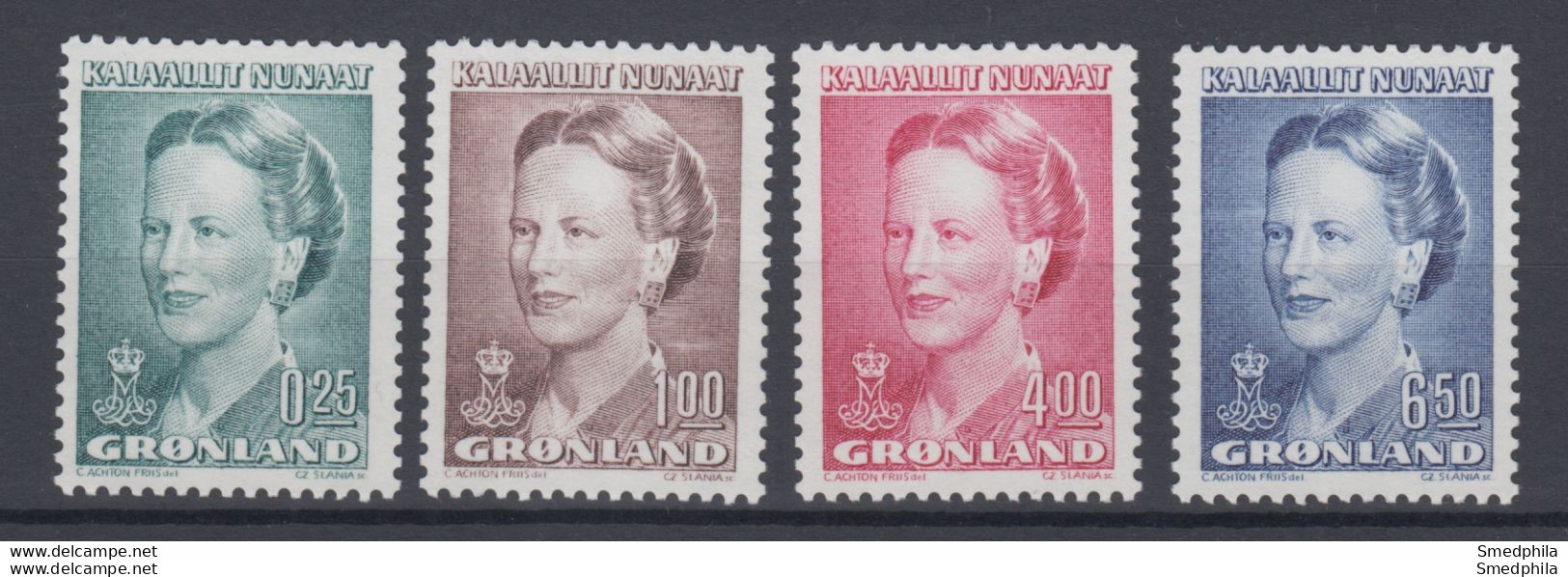 Greenland 1990 - Michel 201-204 MNH ** - Unused Stamps