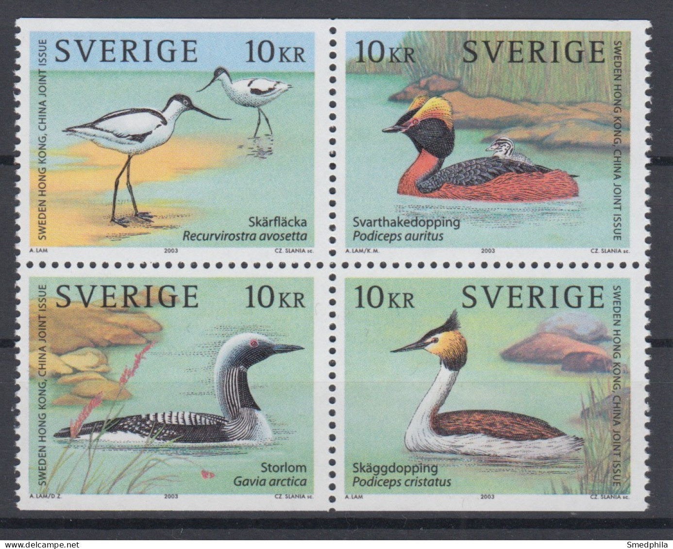 Sweden 2003 - Michel 2371-2374 MNH ** - Unused Stamps