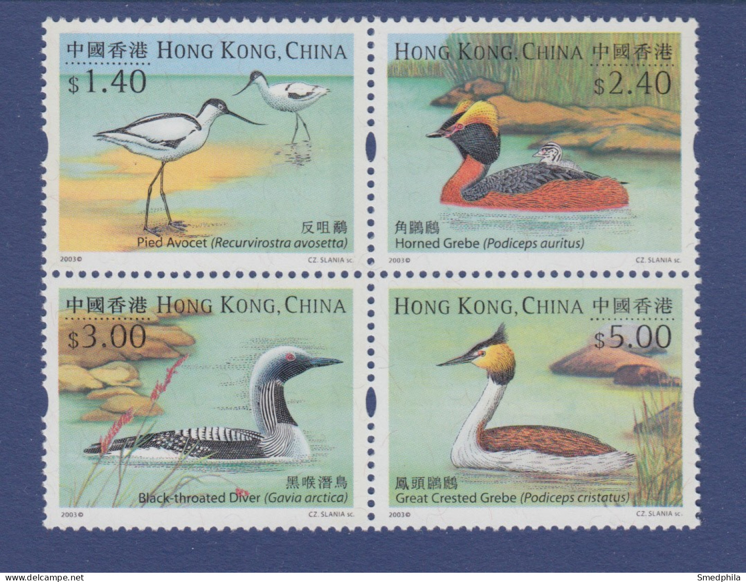 Hong Kong 2003 - Water Birds MNH ** - Neufs