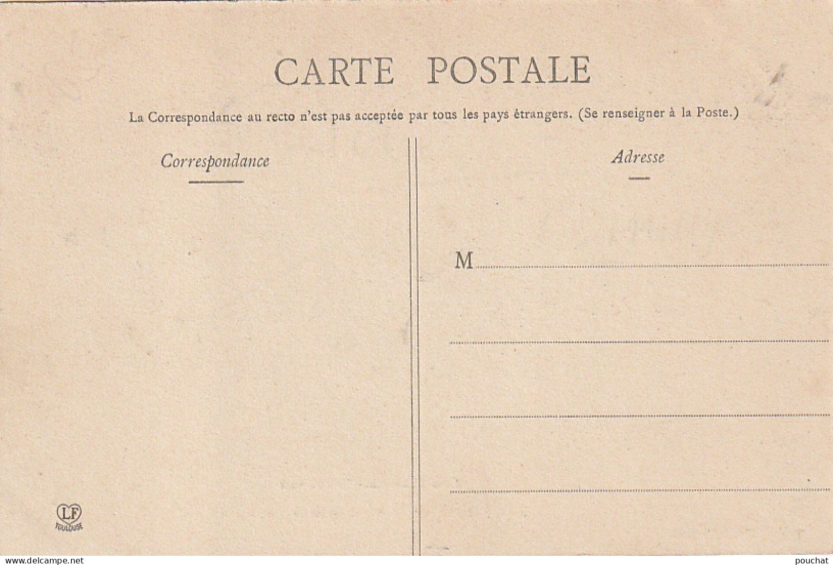 GU Nw -(65) BAREGES  -  PROMENADE HORIZONTALE - DETENTE A L'OMBRE DES FEUILLAGES - LABOUCHE FRERES , TOULOUSE - 2 SCANS - Andere & Zonder Classificatie