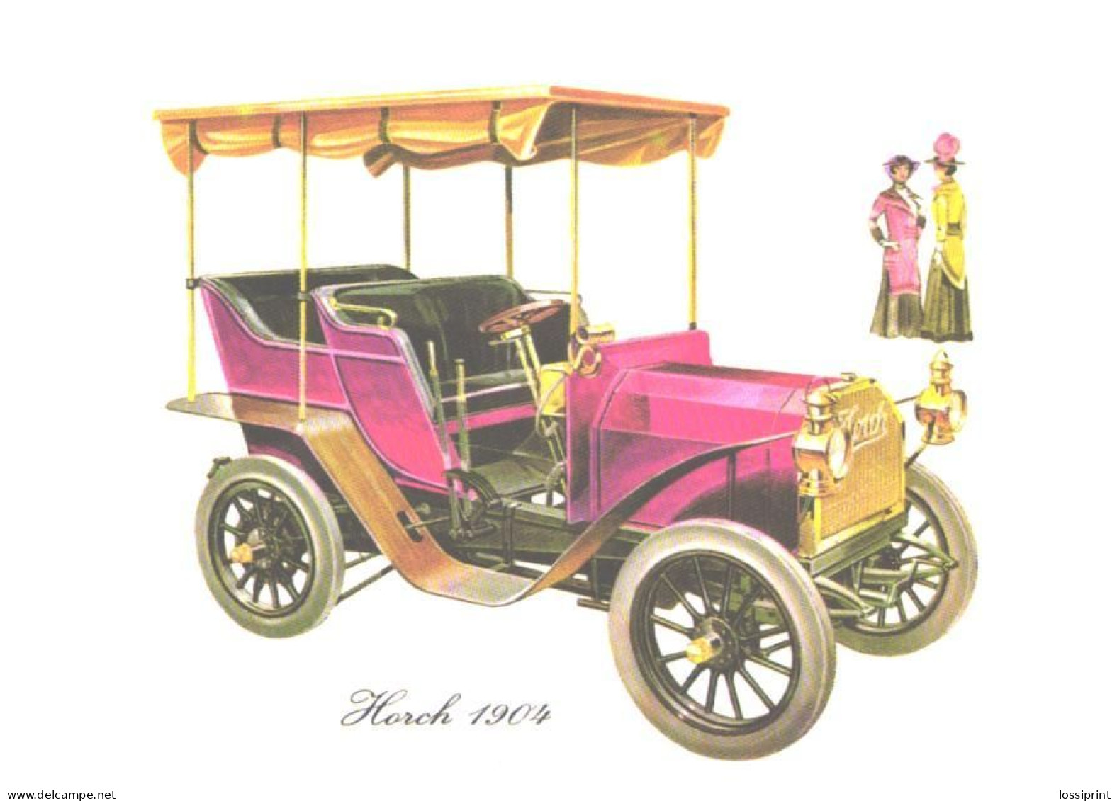 Old Car Horch 1904 - Voitures De Tourisme