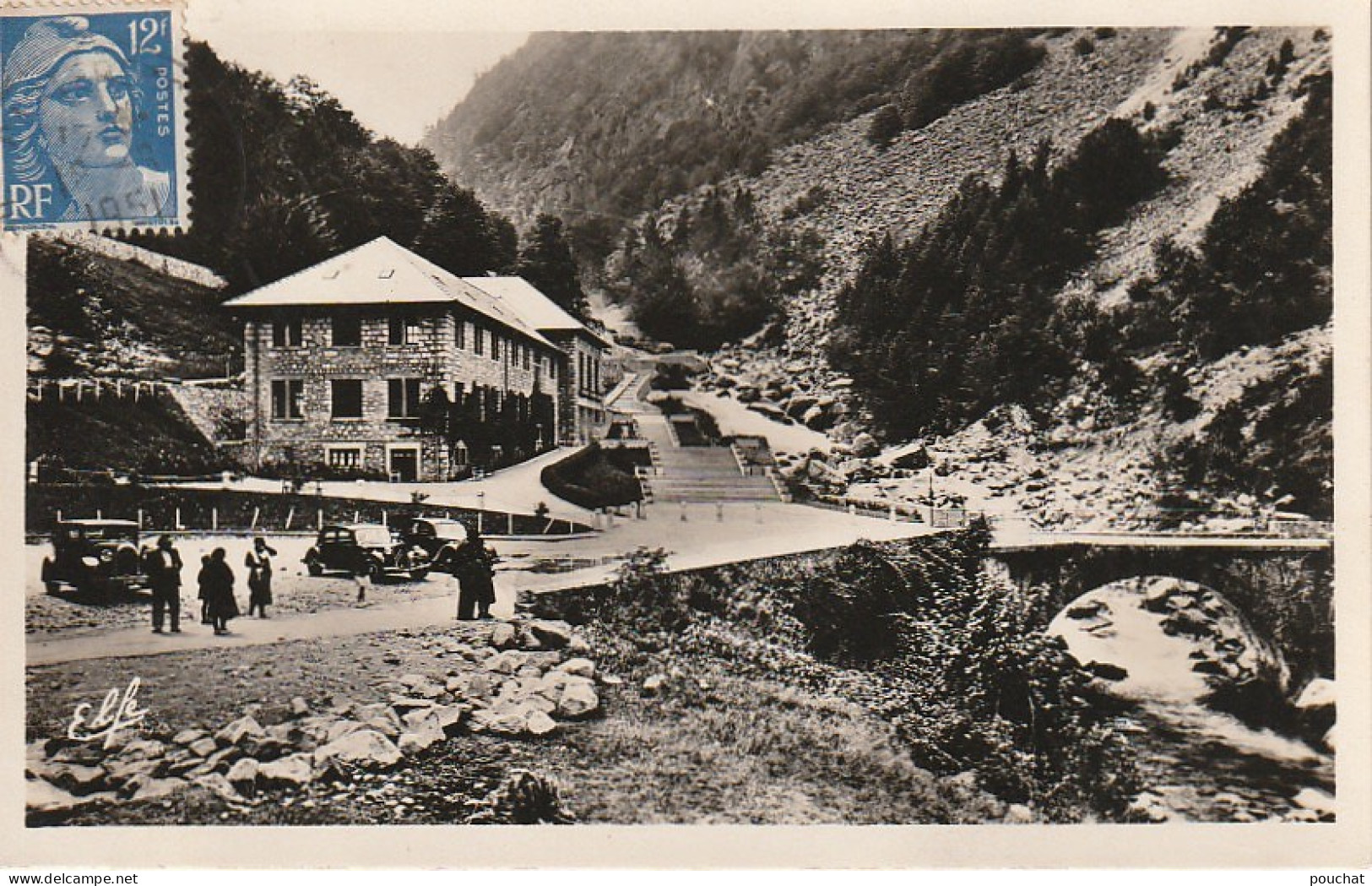 GU Nw -(65) CAUTERETS  -  ETABLISSEMENTS DU PETIT SAINT SAUVEUR - AUTOMOBILES - EDIT. LABOUCHE FRERES , TOULOUSE - Cauterets