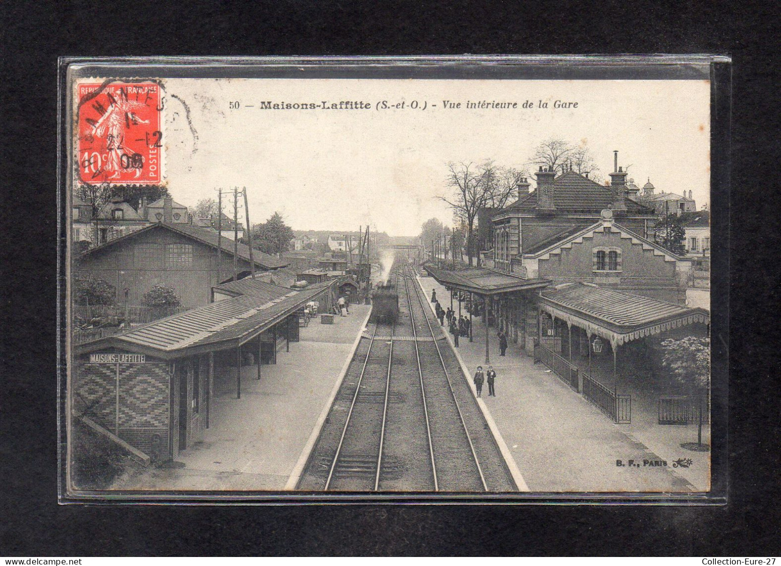 (28/04/24) 78-CPA MAISONS LAFFITTE - LA GARE - Maisons-Laffitte