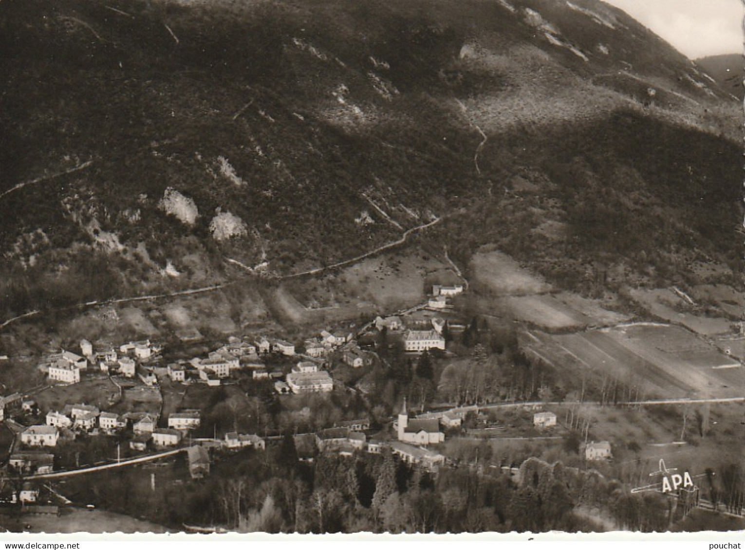 GU Nw -(65) SIRADAN  -  VUE AERIENNE  -  2 SCANS - Autres & Non Classés