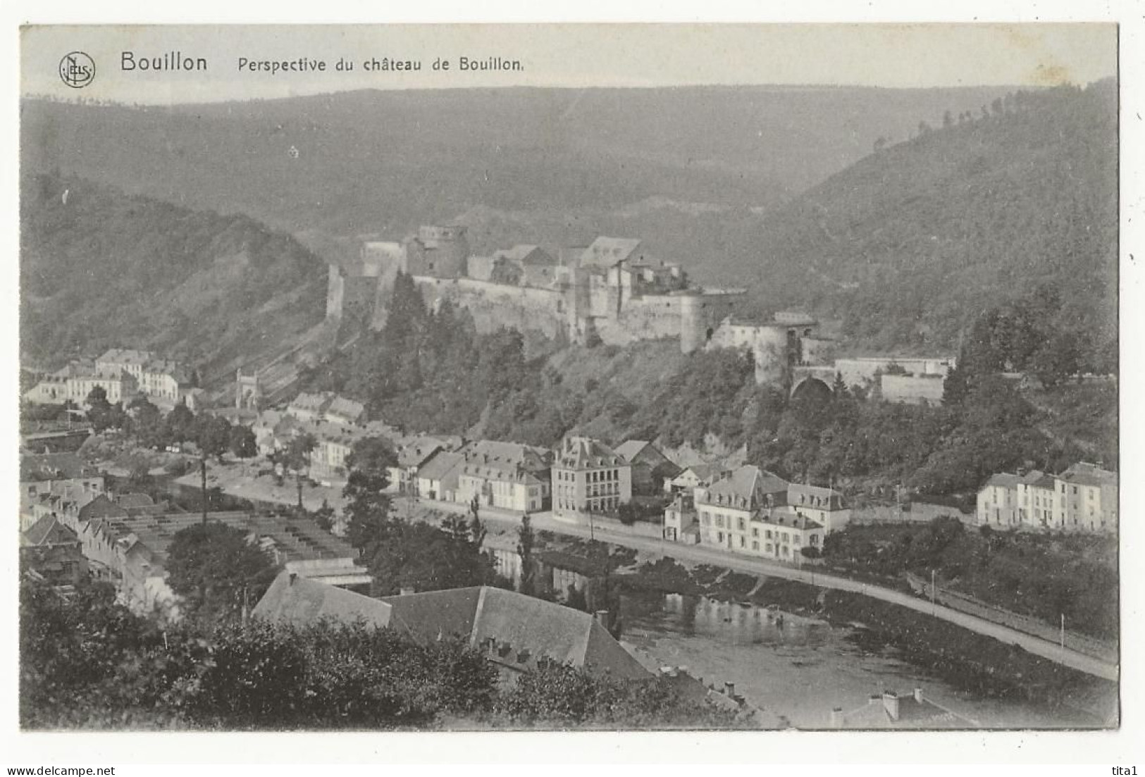 43 - Bouillon - Perspective Du Château - Bouillon