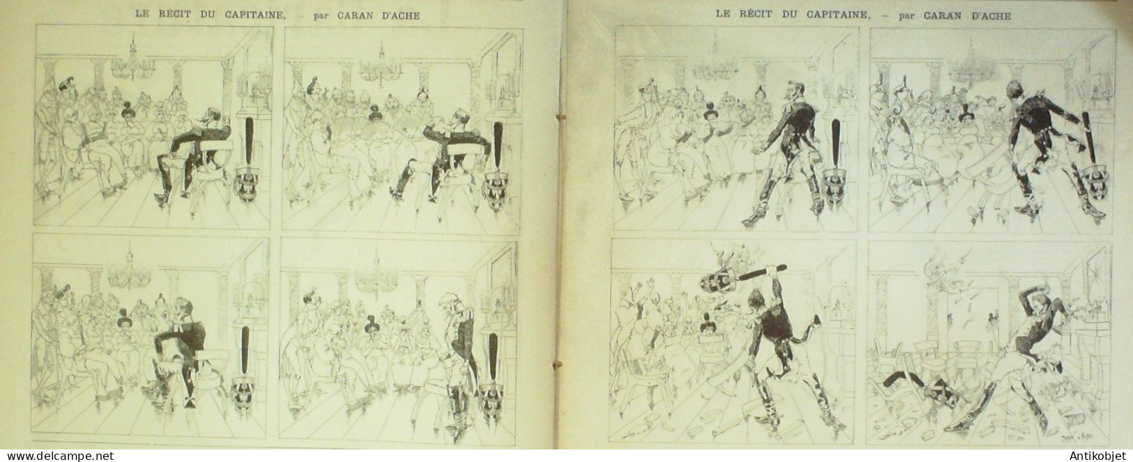 La Caricature 1885 N°264 Heodora Robida Trock Caran D'Ache - Magazines - Before 1900