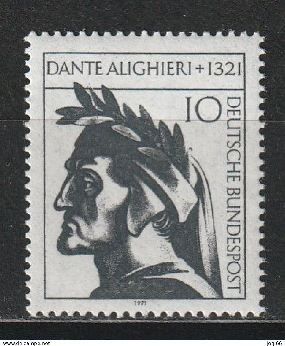 Bund Michel 693 Todestag Von Dante Alighieri ** - Nuovi