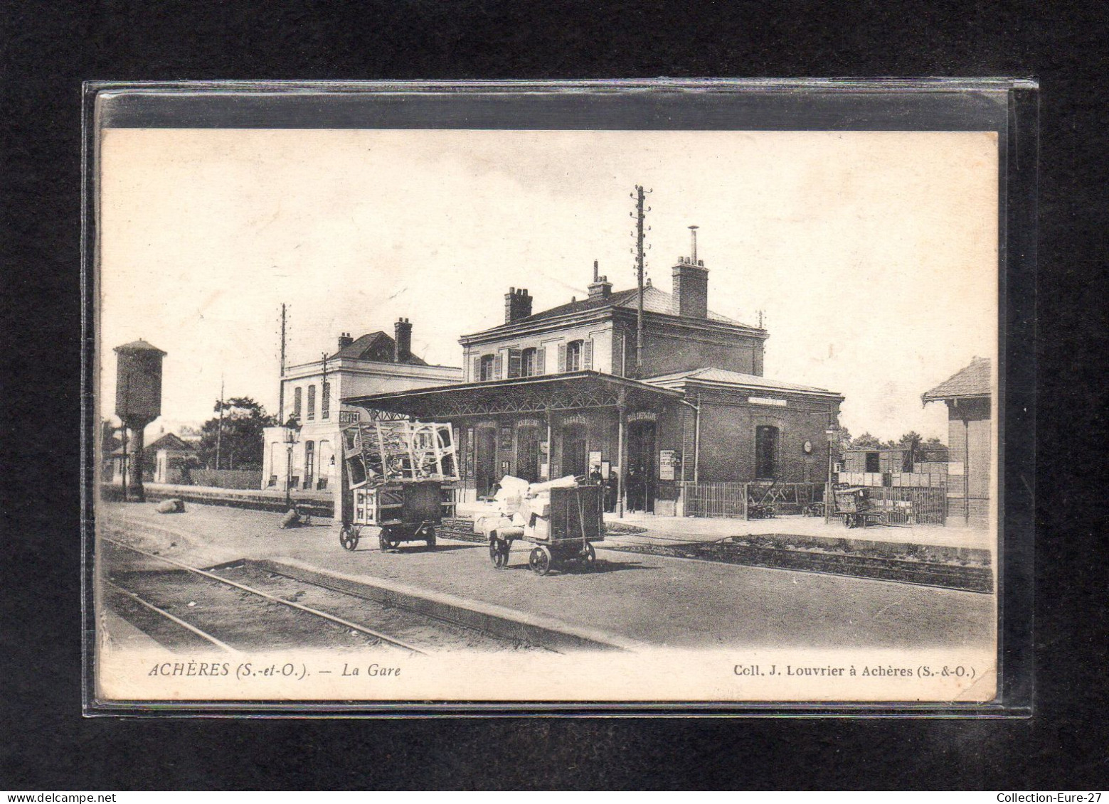 (28/04/24) 78-CPA ACHERES - LA GARE - Acheres