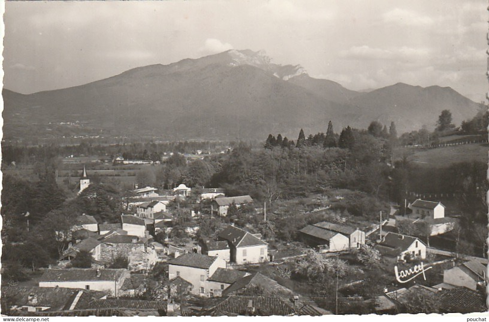 GU Nw  -(65) SIRADAN  -  VUE GENERALE ET PIC DU GARS - EDIT. D' ART LARREY , TOULOUSE  - 2 SCANS - Andere & Zonder Classificatie