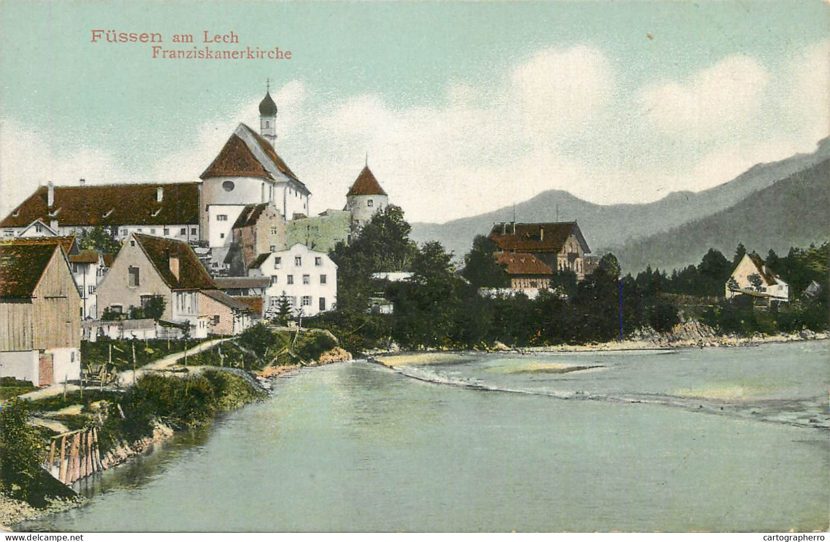 Germany Fussen Am Lech Franziskanerkirche - Füssen