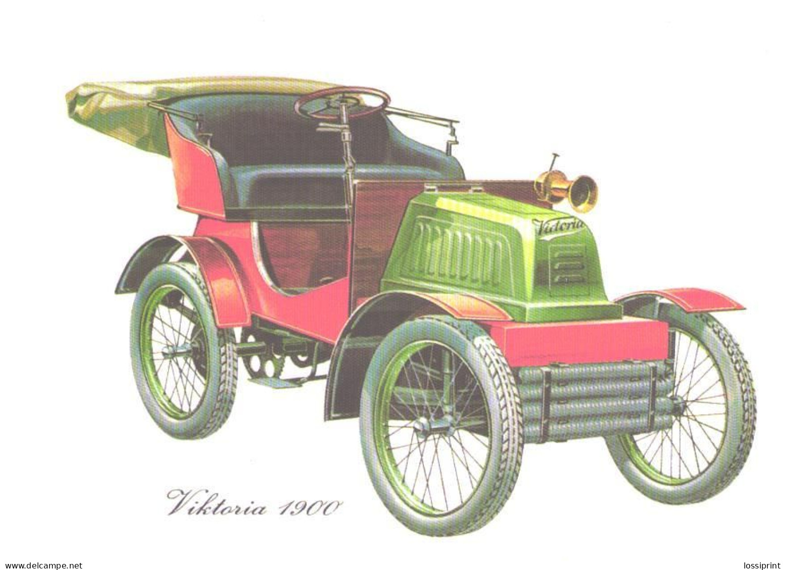 Old Car Viktoria 1900 - Passenger Cars