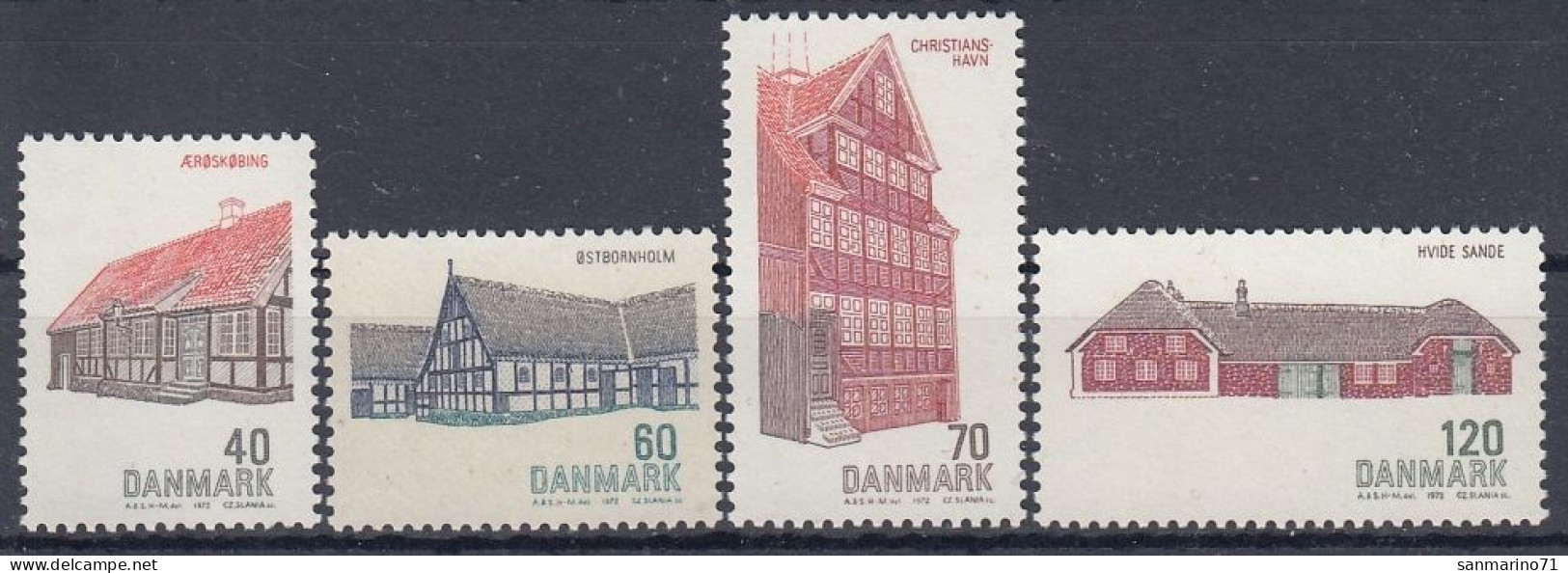 DENMARK 536-539,unused - Other & Unclassified