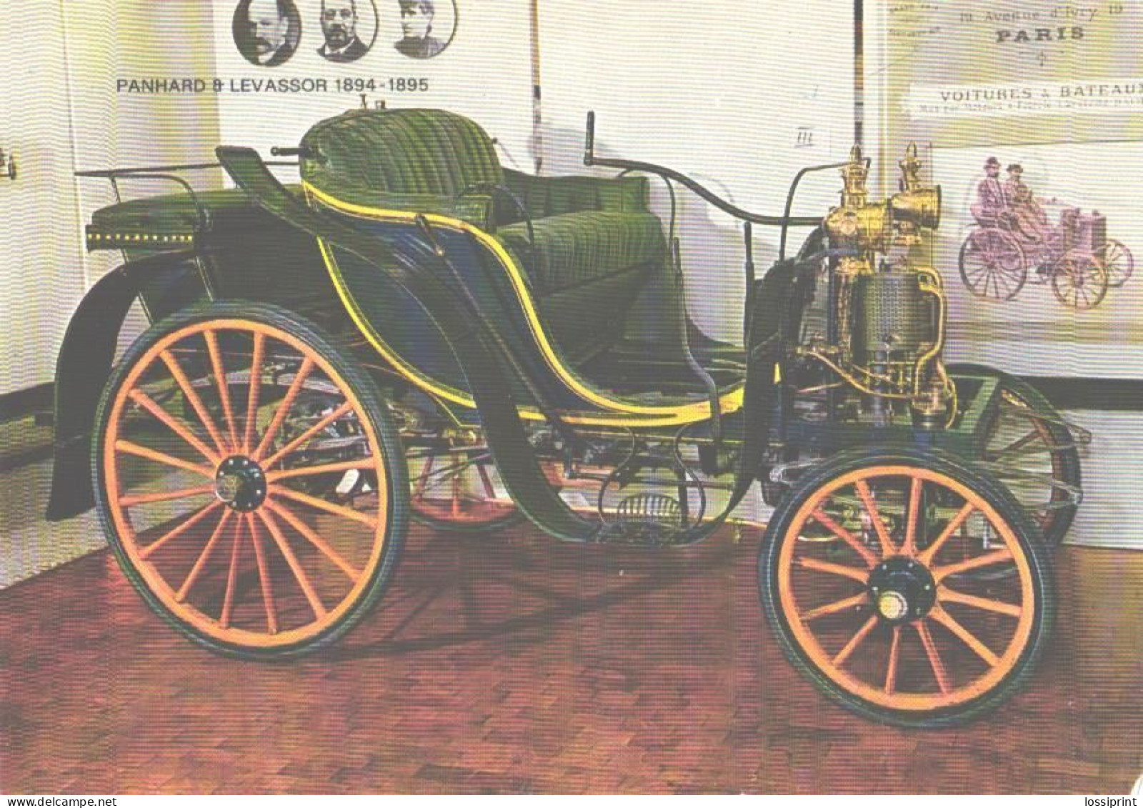 Old Car Panhard & Levassor 1894-1895 - Voitures De Tourisme