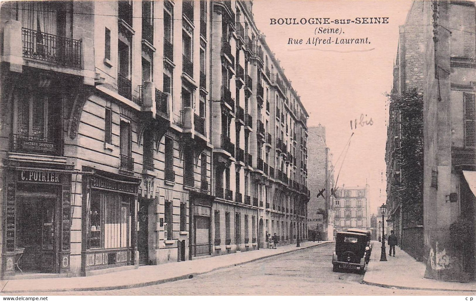 Boulogne Sur Seine - Boulogne Billancourt -  Rue Alfred Laurent  -   CPA °J - Boulogne Billancourt