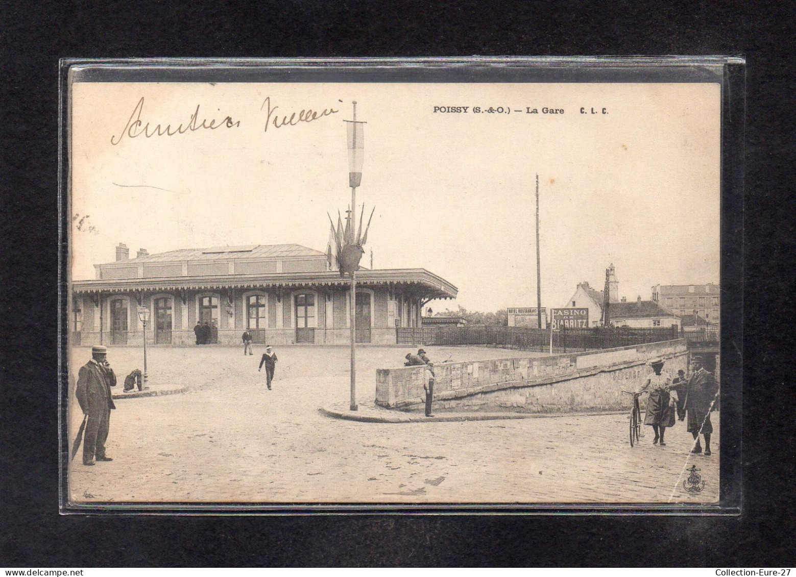 (28/04/24) 78-CPA POISSY - LA GARE - Poissy