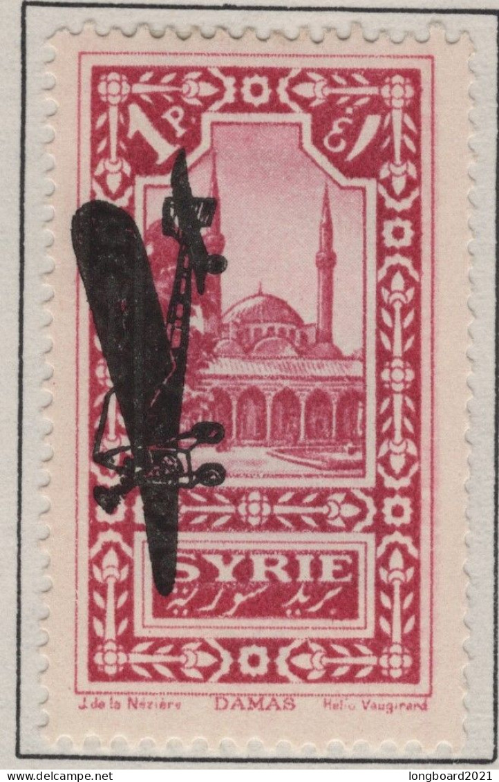 SYRIA - 1 P 1929/30 AIRMAIL * Mi 314 - Siria
