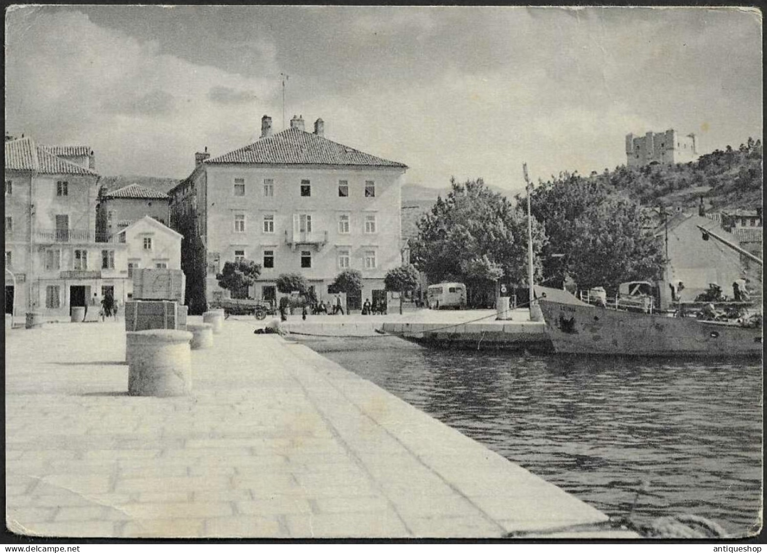 Croatia-----Senj-----old Postcard - Kroatien