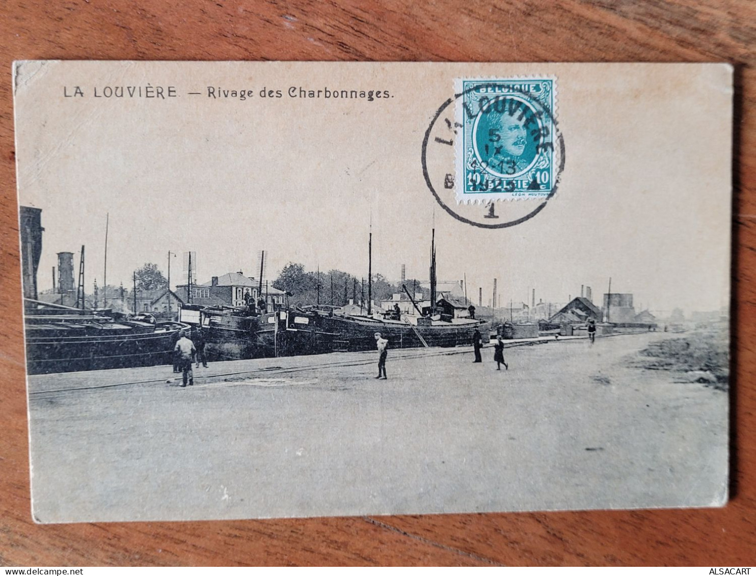 La Louviere , Rivage Des Charbonnages , Péniche - La Louviere