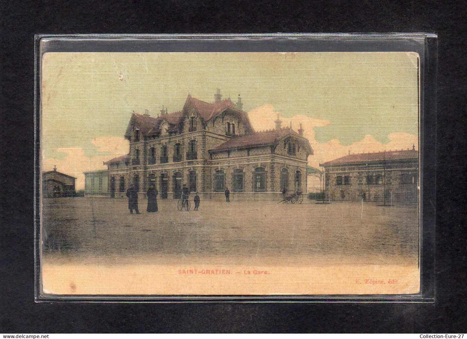 (28/04/24) 95-CPA SAINT GRATIEN - LA GARE - Saint Gratien