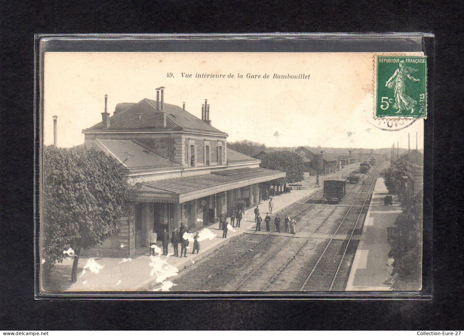 (28/04/24) 78-CPA RAMBOUILLET - LA GARE - Rambouillet