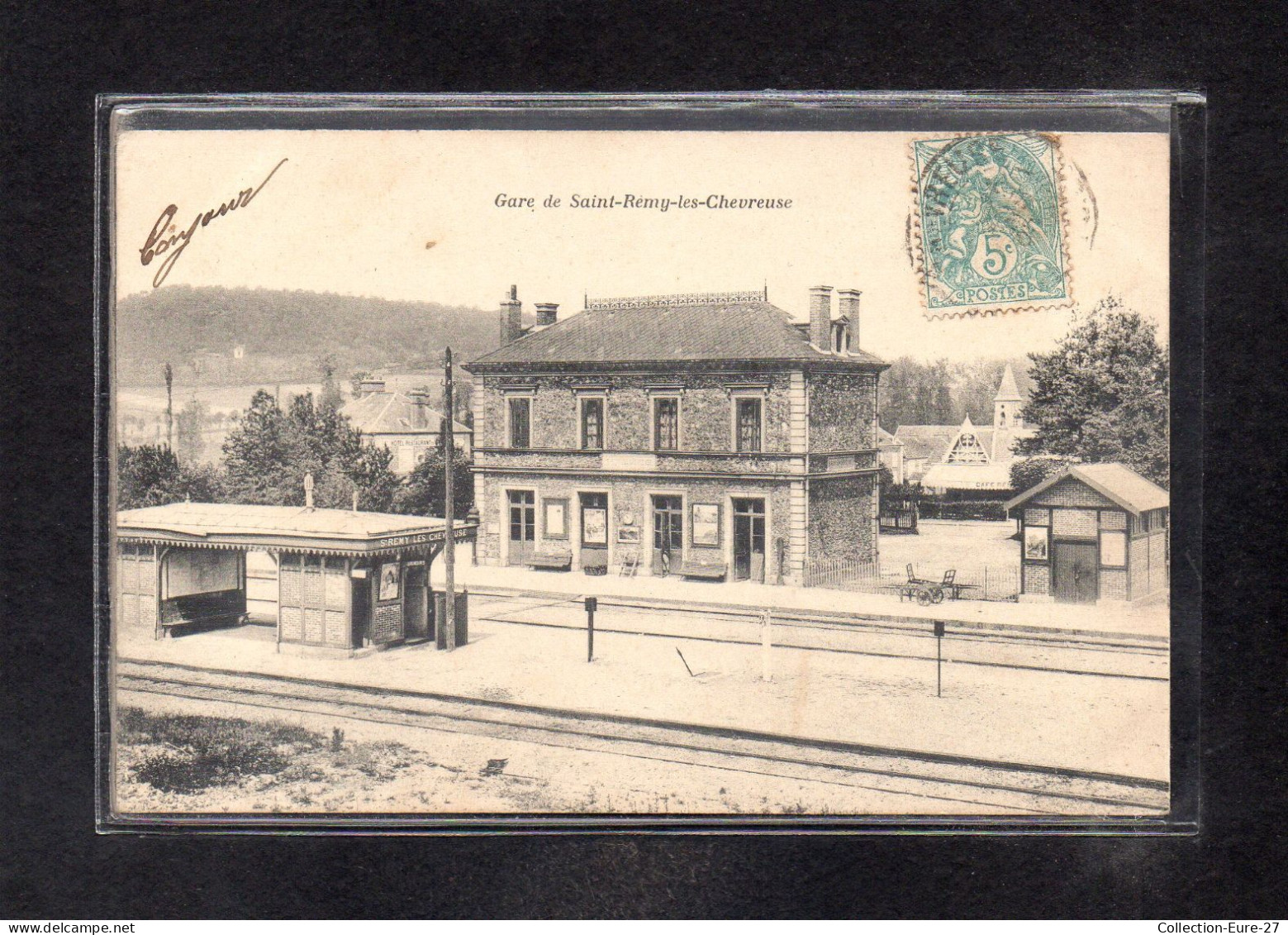 (28/04/24) 78-CPA SAINT REMY LES CHEVREUSE - LA GARE - St.-Rémy-lès-Chevreuse