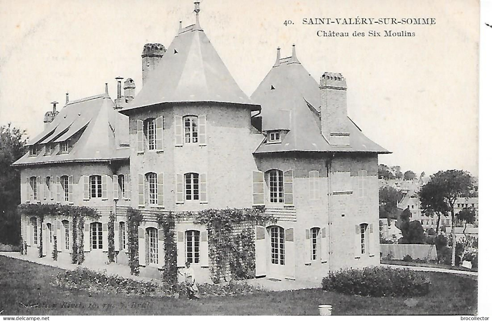 SAINT VALERY ( 80 ) - Château Des Six Moulins - Saint Valery Sur Somme