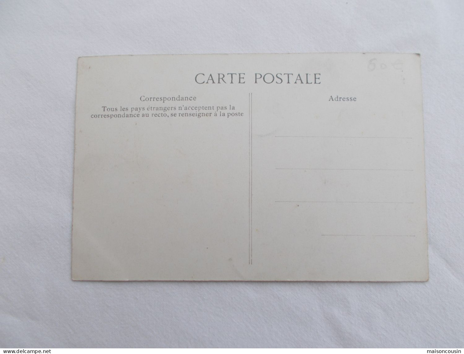 CPA CARTE POSTALE ANCIENNE GUINES LE MARCHE ANIMATION CALAIS ARDRES SNAPSHOT - Guines