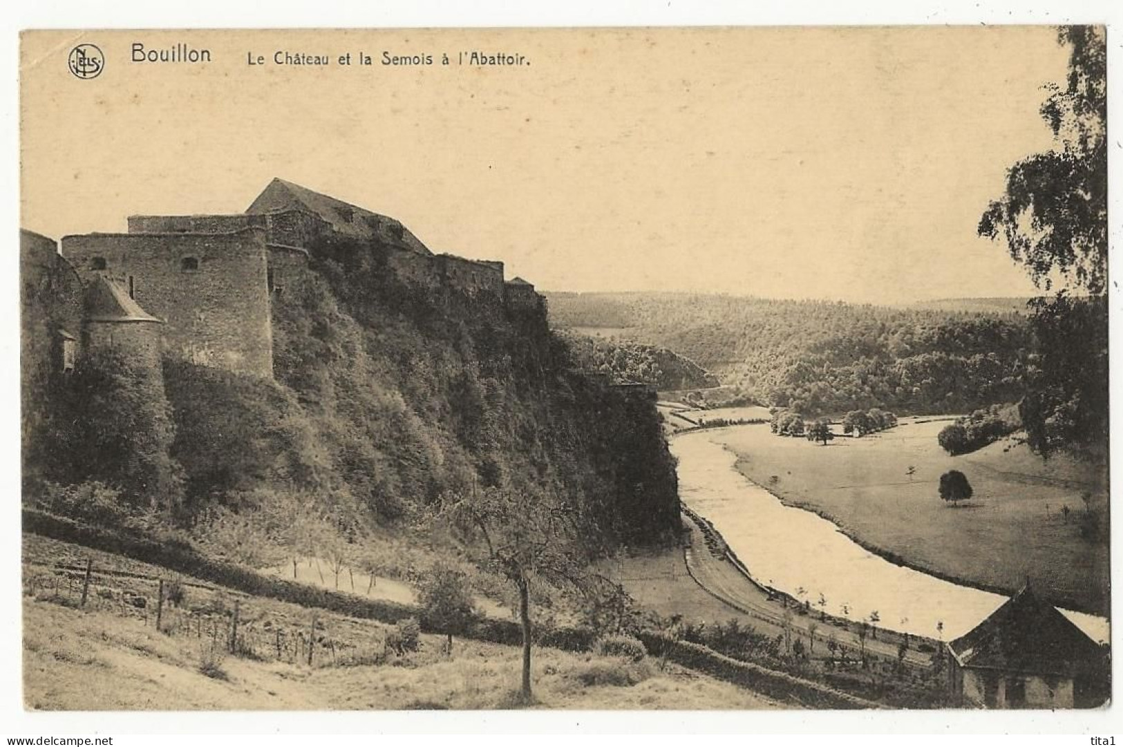 47 - Bouillon - Le Château Et La Semois à L' Abattoir - Bouillon