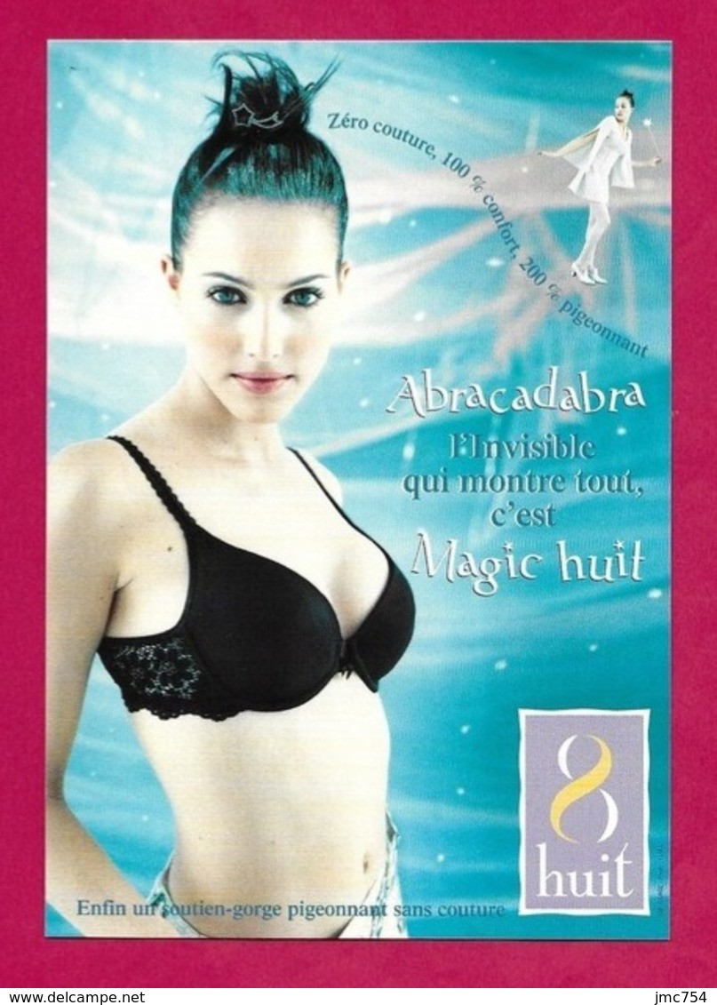 CPM.   Cart'Com.   Soutien-gorge Magic Huit.    Magic 8.   Postcard. - Advertising