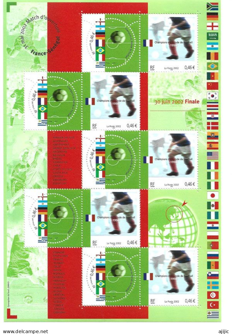 FRANCE. World Cup Football 1998. Bloc-feuillet Neuf **  M/S MINT MNH ** - 1998 – Frankrijk