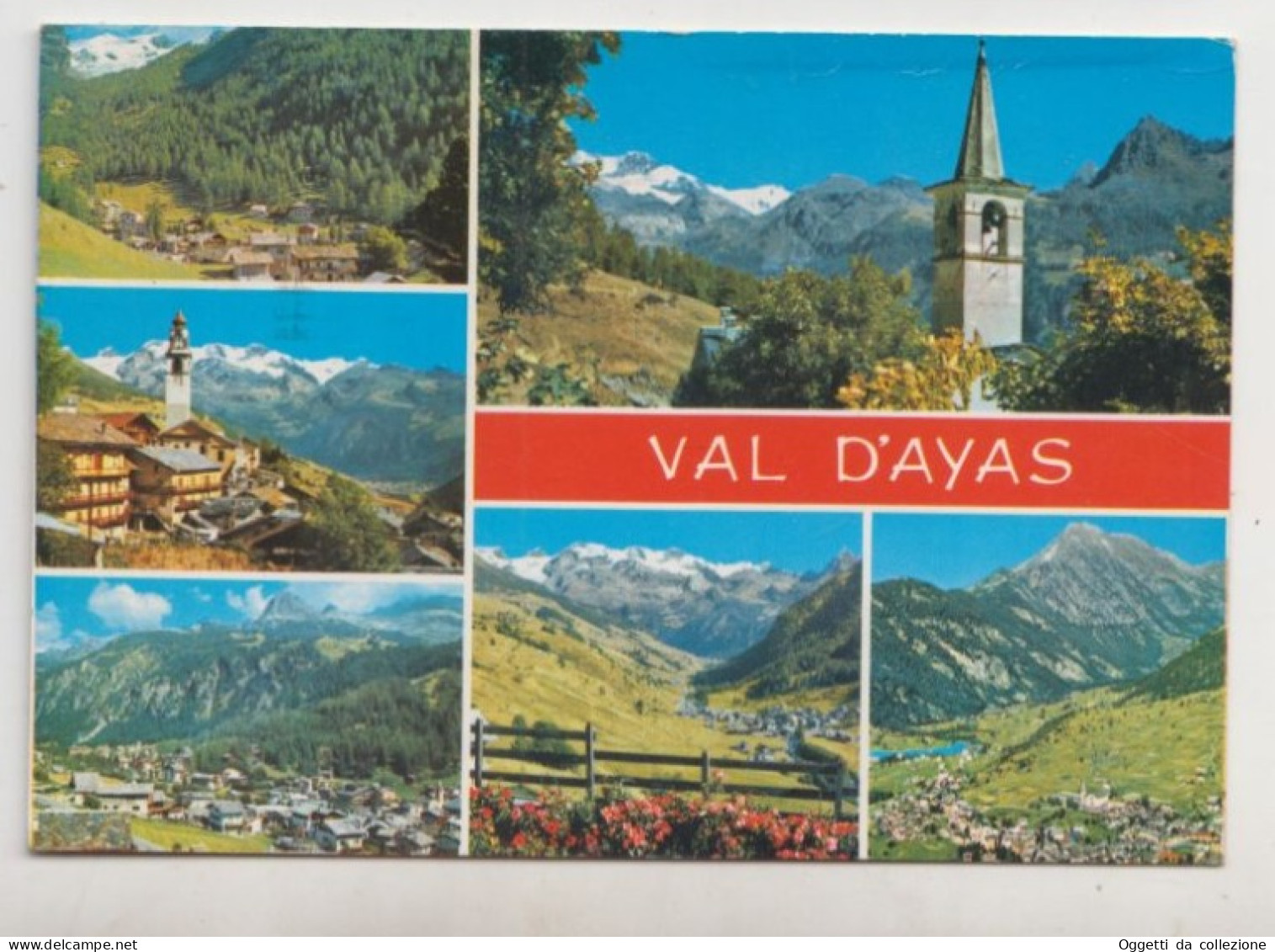 Val D'Ayas , St. Jacques, Antagnod, Champoluc, Ayas Perriax, Brusson  - Valle D'Aosta  - Viaggiata - (1332) - Autres & Non Classés