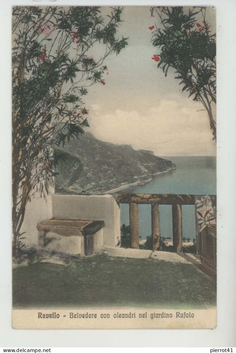 ITALIE - CAMPANIA - RAVELLO - Belvedere Con Oleandri Nel Giardino Rufolo - Autres & Non Classés