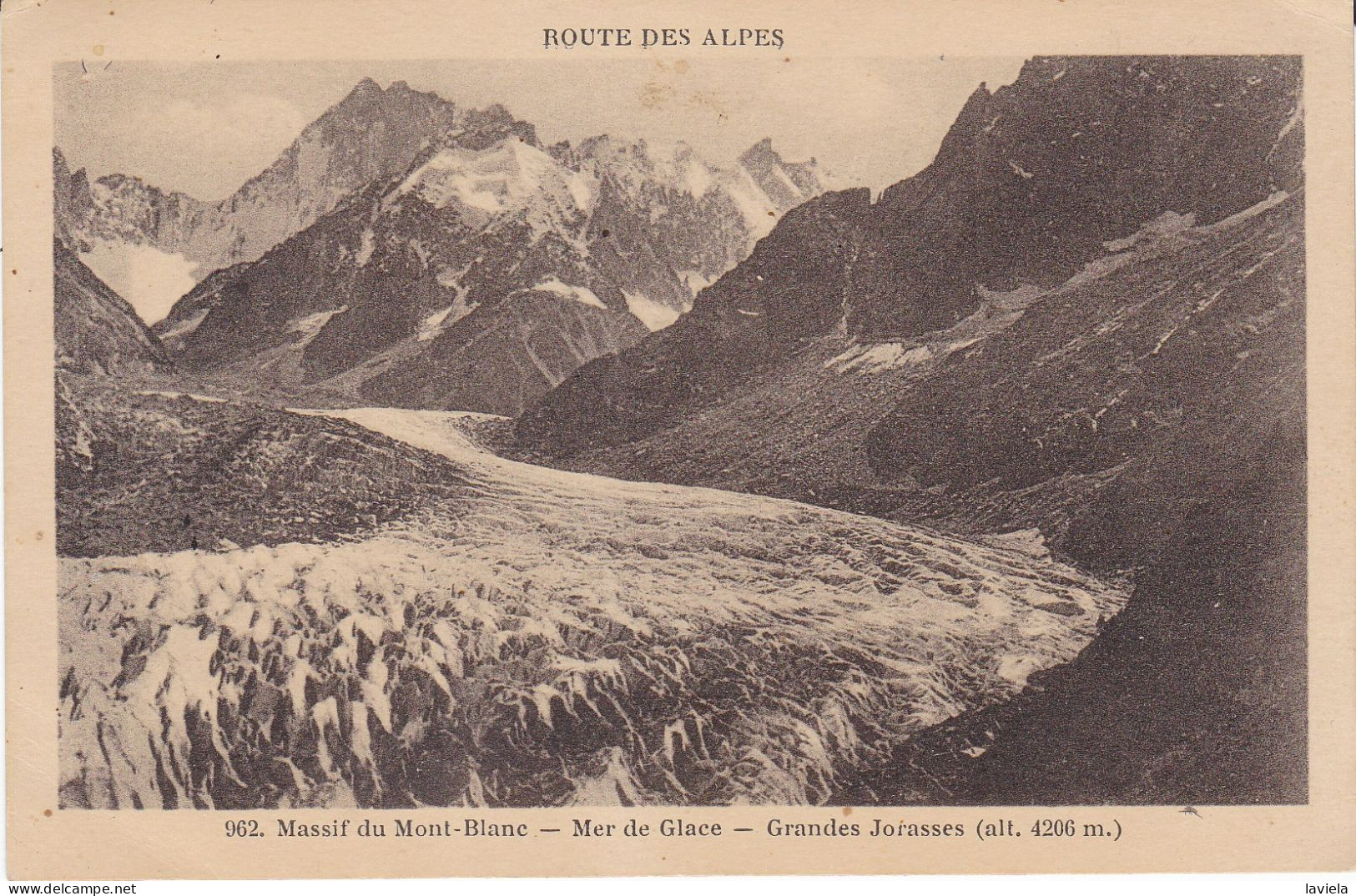 74 MONT-BLANC - Mer De Glace - Grandes Jorasses (Alt.4206 M) - Chamonix-Mont-Blanc