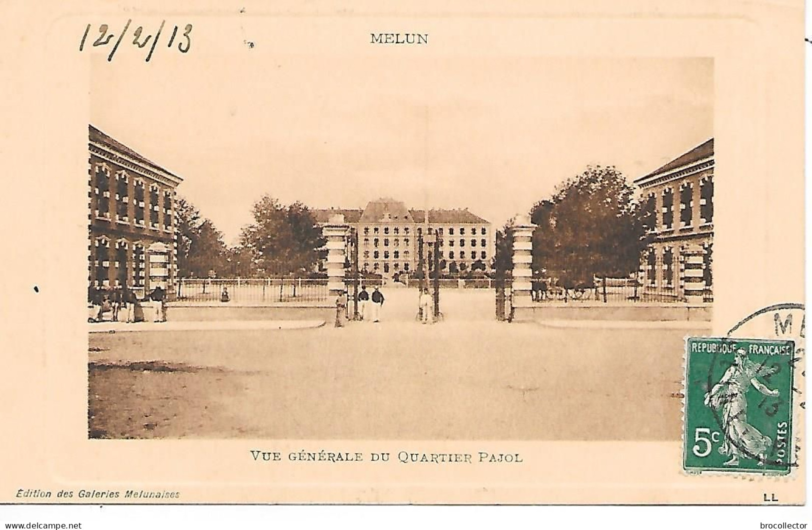 MELUN ( 77 ) - Vue Générale Du Quartier Pajol - Melun