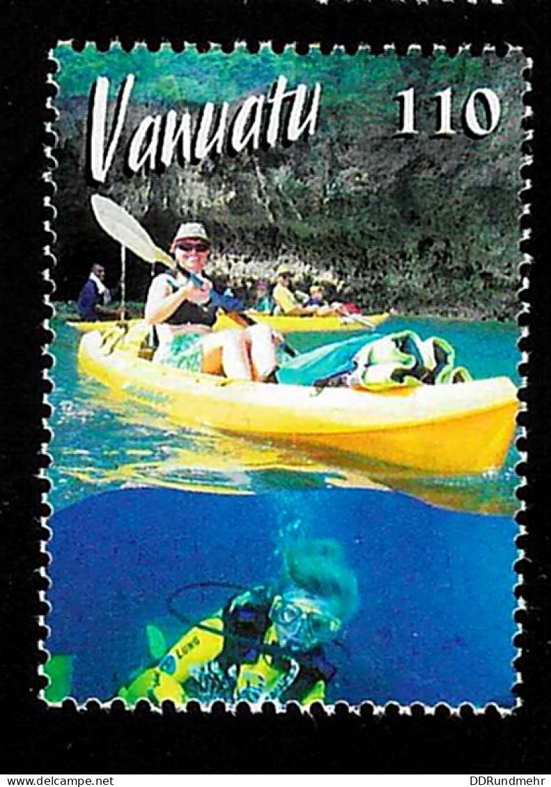 2002 Tourism  Michel VU 1152C Stamp Number VU 798d Xx MNH - Vanuatu (1980-...)